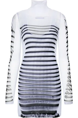 Jean Paul Gaultier Marin??re mesh minidress