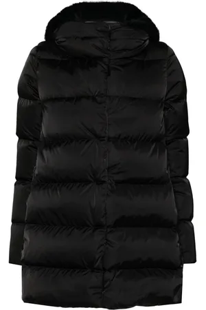 HERNO Detachable-hood padded jacket