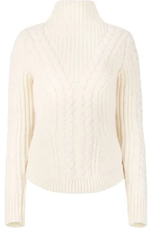 Nina Ricci Cable-knit wool-blend jumper