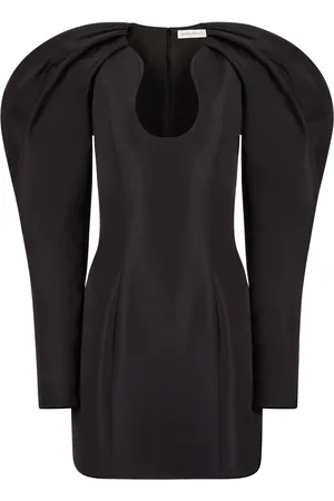 Nina Ricci Puff-shoulder mini dress