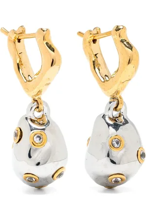 Vann Jewelry Crystal-embellished drop earrings