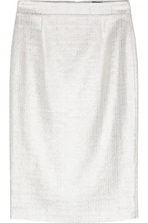 FEDERICA TOSI Bouclé pencil skirt