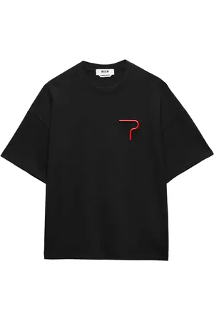 Msgm Appliqu??-detail T-shirt