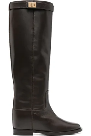 Via Roma Knee-high leather boots