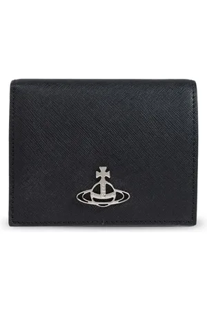 Vivienne Westwood Bi-fold logo plaque wallet