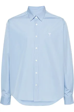 Ami Ami de Coeur-embroidered shirt