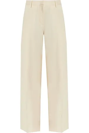 Helmut Lang Pleated wide-leg trousers