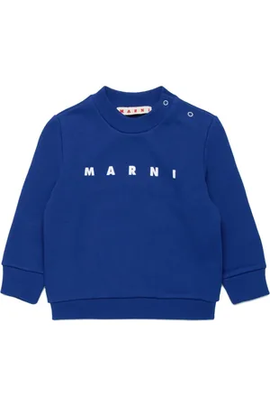 Marni Logo-print cotton sweatshirt
