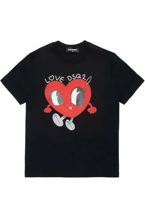 Dsquared2 Graphic-print cotton T-shirt