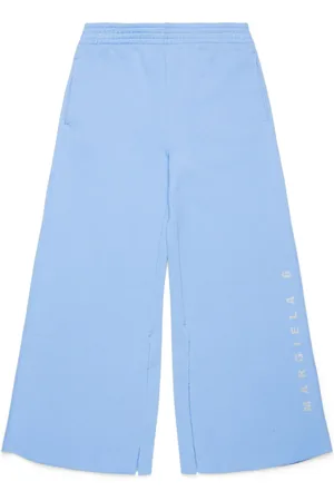 Maison Margiela Logo-print cotton trousers