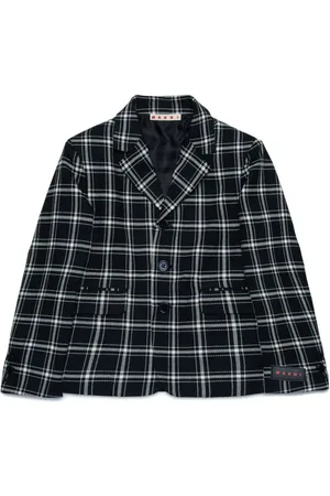Marni Single-breasted checked blazer