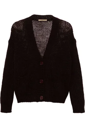 Nuur V-neck drop shoulder cardigan
