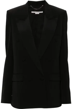 Stella McCartney Double-breasted twill blazer