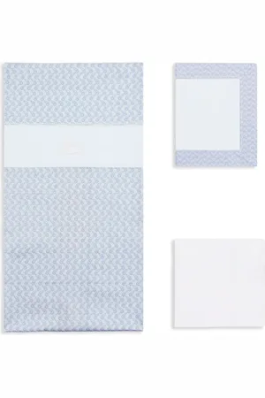 Etro Pegaso-embroidered set
