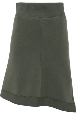 SACAI Sponge Sweat asymmetric mini skirt