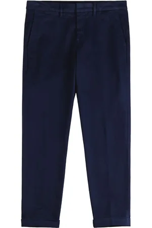 FAY Straight-leg gabardine trousers