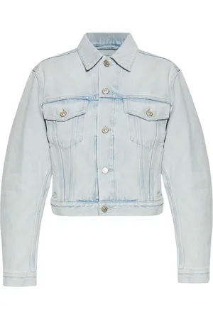 Balenciaga Washed-denim jacket
