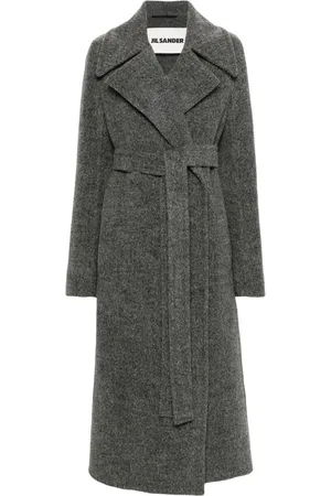 Jil Sander Belted double-breasted trench coat