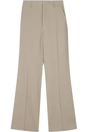 Ami Flared twill trousers