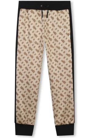 HUGO BOSS Monogram drawstring track pants