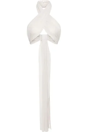 Ami Silk wrap top