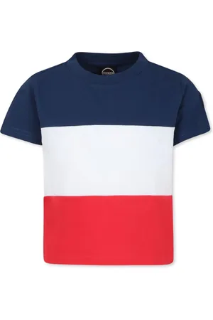 Colmar Logo-patch striped cotton T-shirt