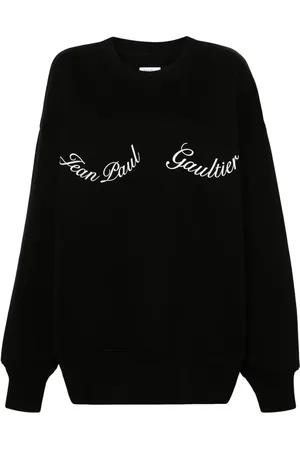 Jean Paul Gaultier Logo-print cotton sweatshirt