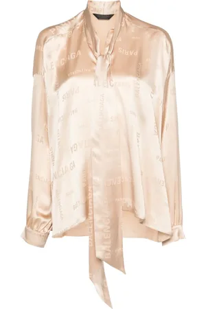 Balenciaga Bal Paris silk blouse