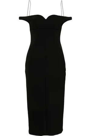 Serafini Off-shoulder midi dress