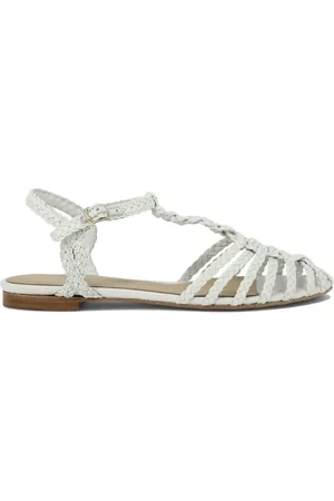 Paloma Barceló Felisa braided leather sandals
