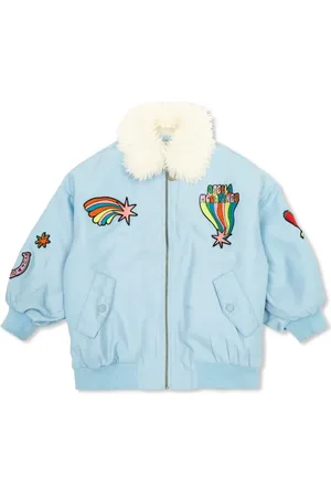 Stella McCartney Appliqué-detail bomber jacket