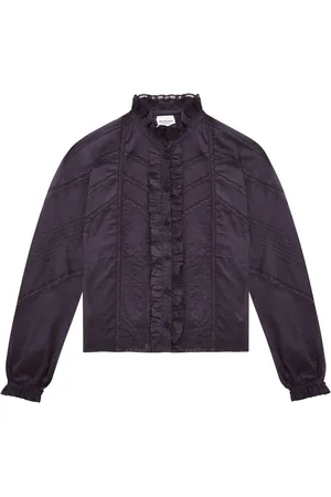 Marant Etoile Gaia embroidered cotton blouse