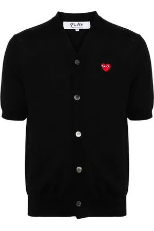 Comme des Garçons V-neck wool cardigan