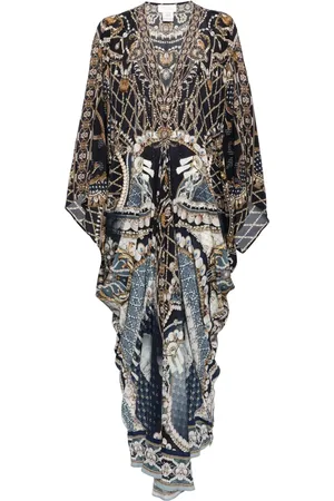 Camilla Long printed kaftan