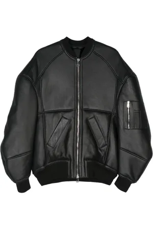 Blancha Leather bomber jacket