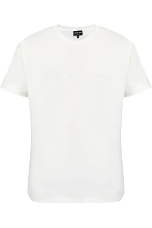 Giorgio Armani Logo-embroidered T-shirt