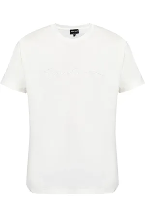 Giorgio Armani Logo-embroidered T-shirt