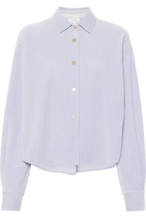 FORTE FORTE Classic-collar corduroy shirt