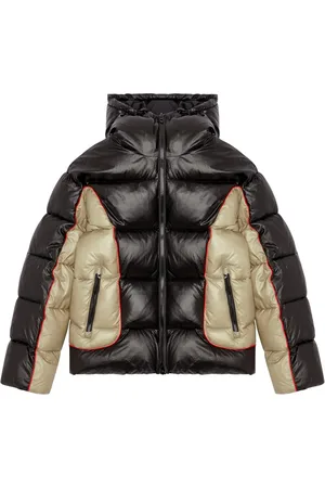 Diesel W-Ostend panelled padded jacket
