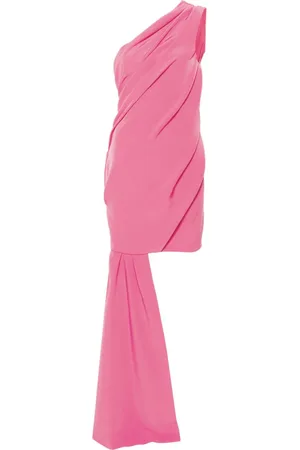 Moschino One-shoulder ruched gown