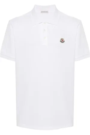 Moncler Logo-appliqué piqué polo shirt