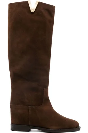 Via Roma Knee-high suede boots