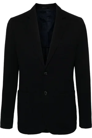 Giorgio Armani Single-breasted textured blazer