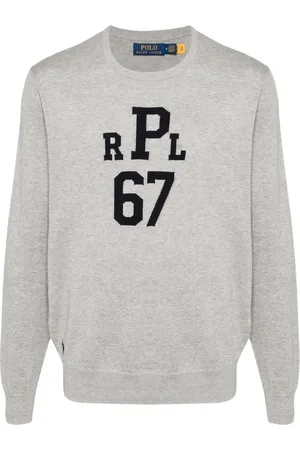 Ralph Lauren Logo-jacquard cotton jumper