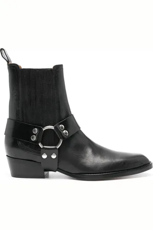 PARIS TEXAS Helena flat ankle boots
