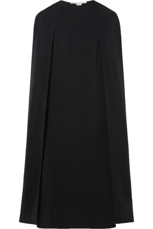 Stella McCartney Long-sleeved cape dress