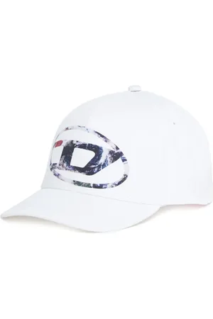 Diesel Logo-print cotton baseball cap
