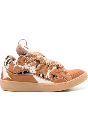 Lanvin Curb leather sneakers