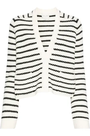 FORTE FORTE Intarsia-knit cashmere cardigan