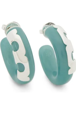Tory Burch Resin hoop earrings